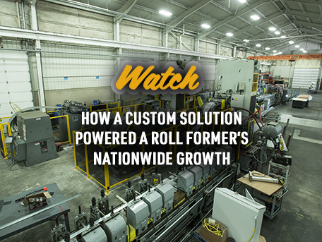 HOW A CUSTOM SOLUTION POWERED A ROLL FORMERS NATIONWIDE GROWTH